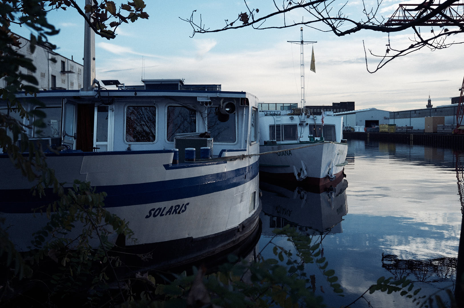 Fluechtlingsunterkunft, Arche Dortmund, Hafen